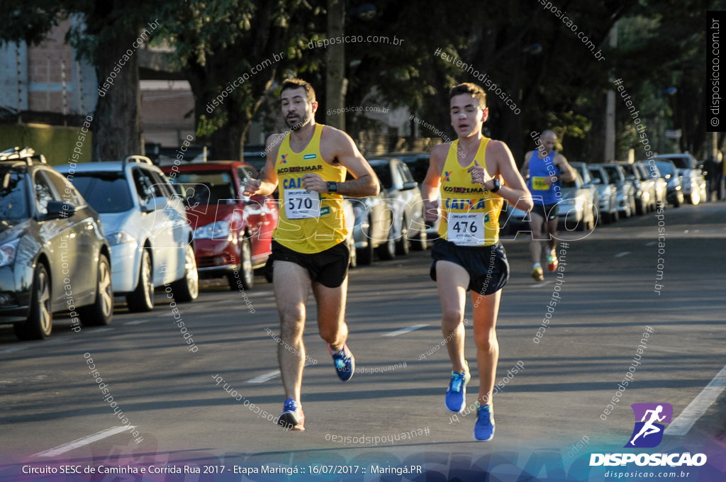 Circuito SESC de Caminhada e Corrida de Rua 2017 - Maringá