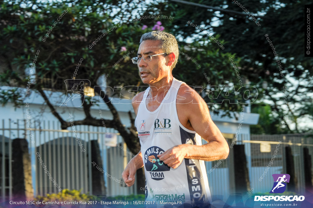 Circuito SESC de Caminhada e Corrida de Rua 2017 - Maringá