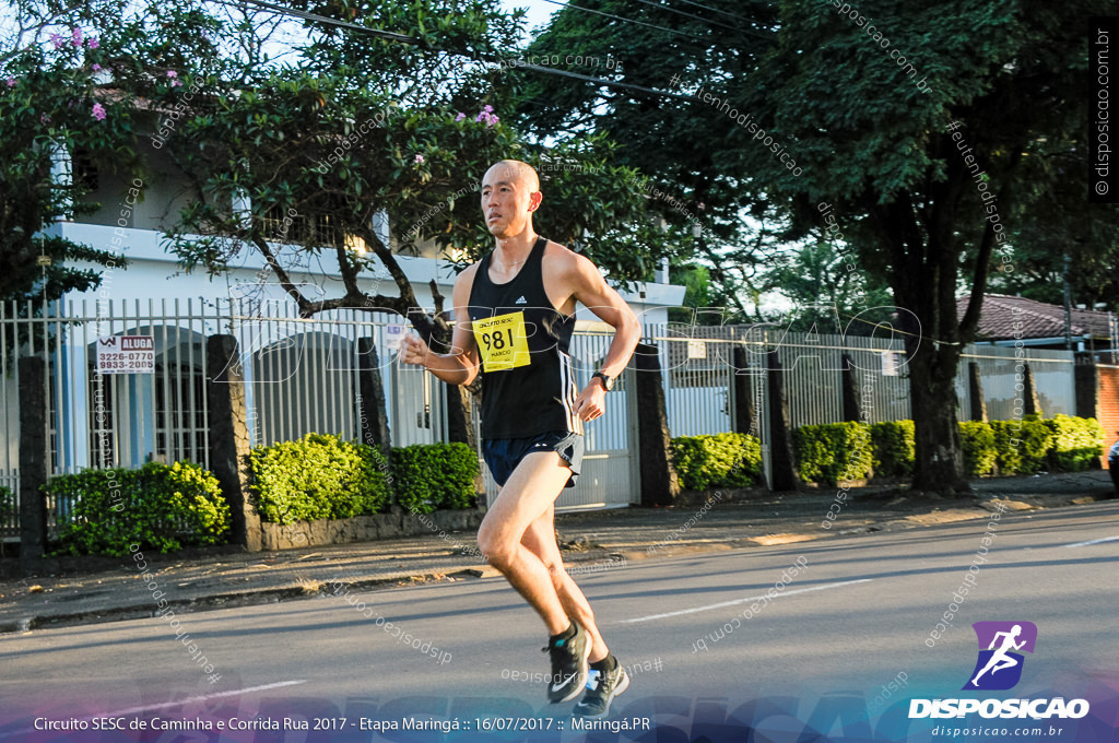 Circuito SESC de Caminhada e Corrida de Rua 2017 - Maringá