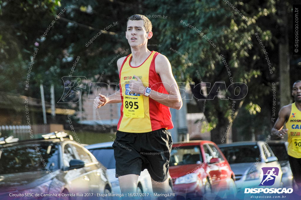 Circuito SESC de Caminhada e Corrida de Rua 2017 - Maringá