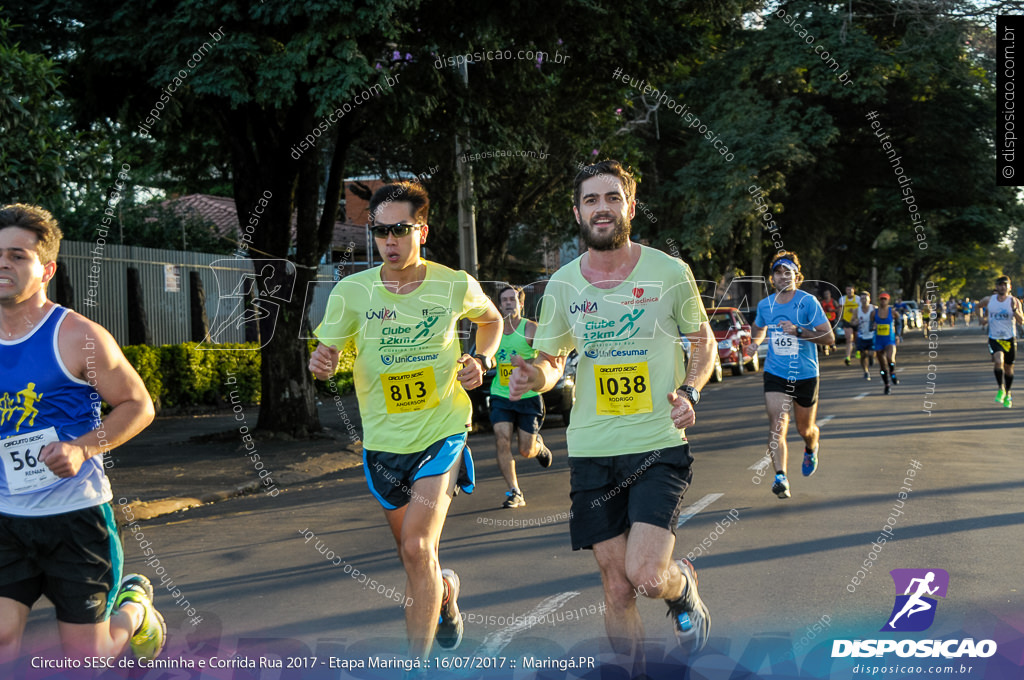 Circuito SESC de Caminhada e Corrida de Rua 2017 - Maringá