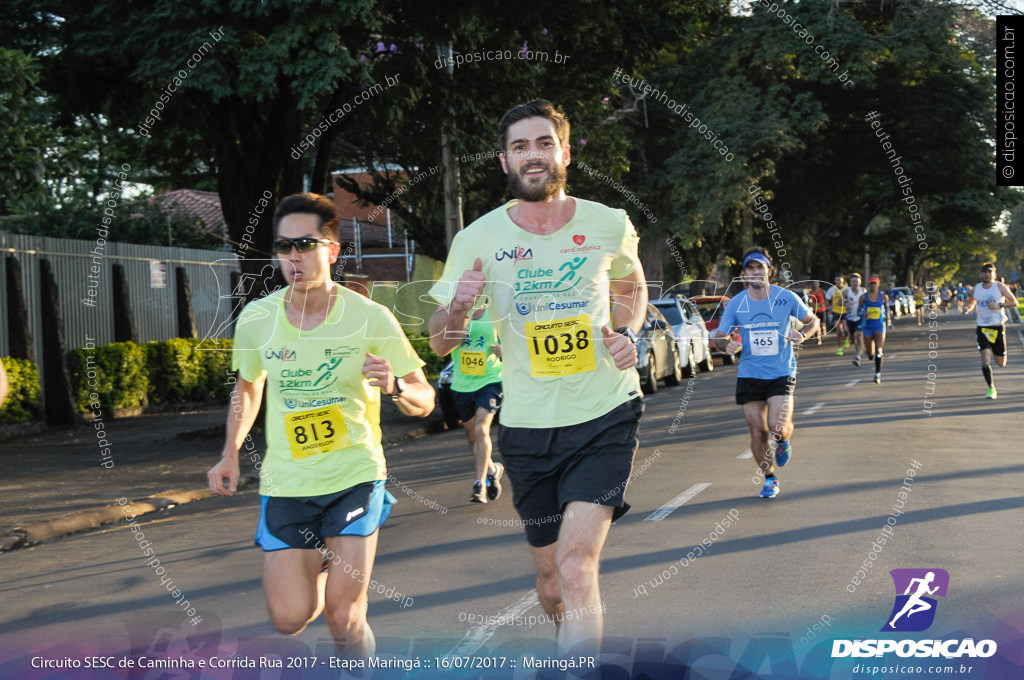 Circuito SESC de Caminhada e Corrida de Rua 2017 - Maringá