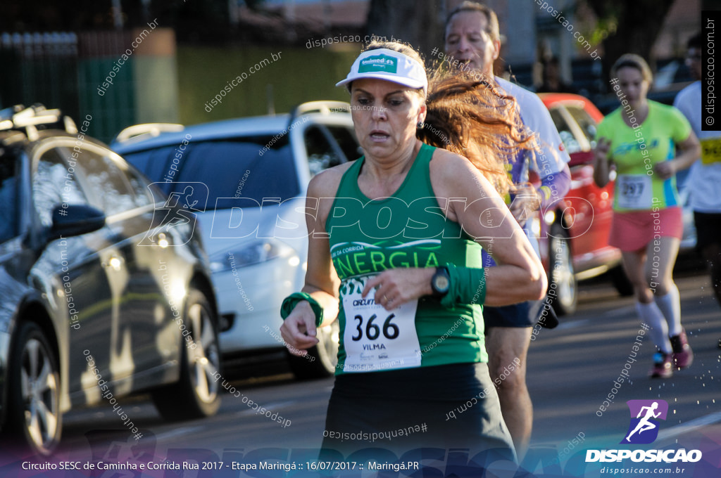 Circuito SESC de Caminhada e Corrida de Rua 2017 - Maringá