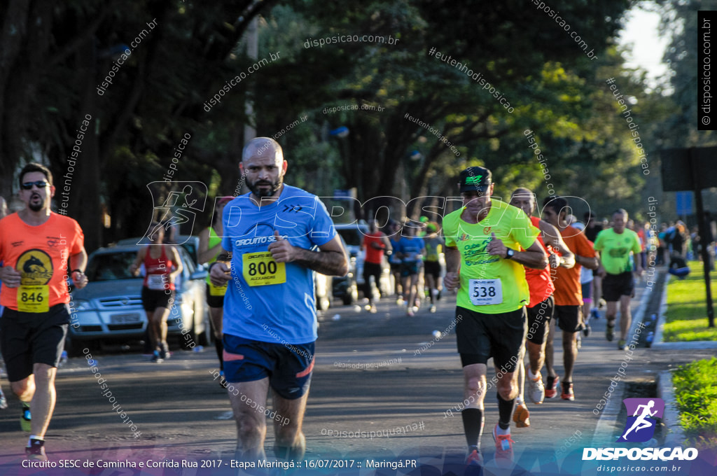 Circuito SESC de Caminhada e Corrida de Rua 2017 - Maringá