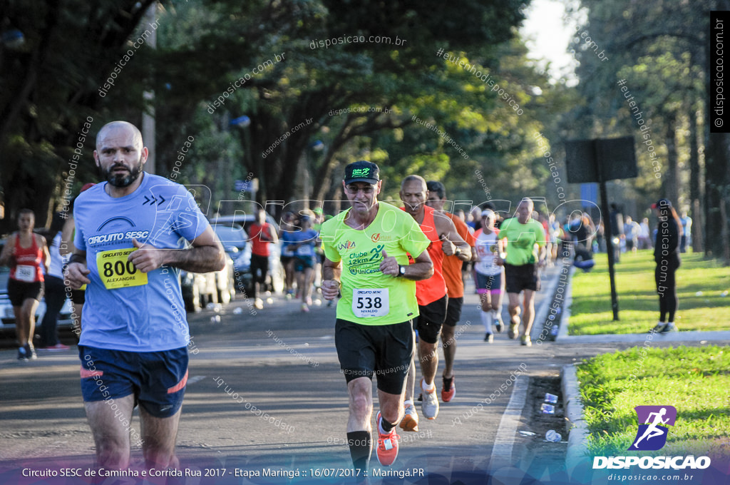 Circuito SESC de Caminhada e Corrida de Rua 2017 - Maringá