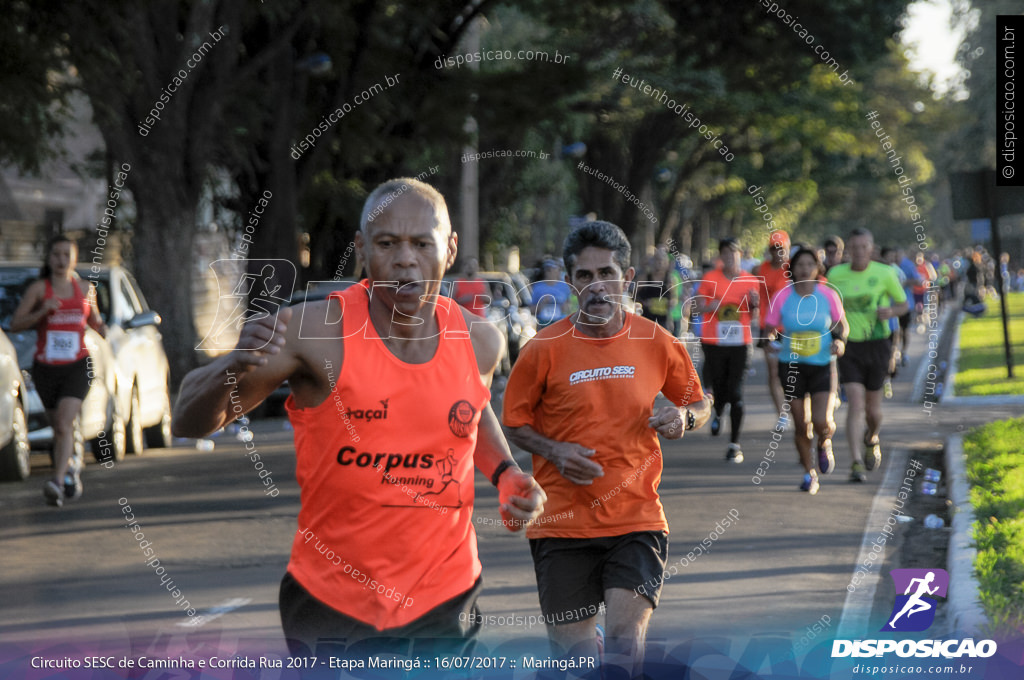 Circuito SESC de Caminhada e Corrida de Rua 2017 - Maringá