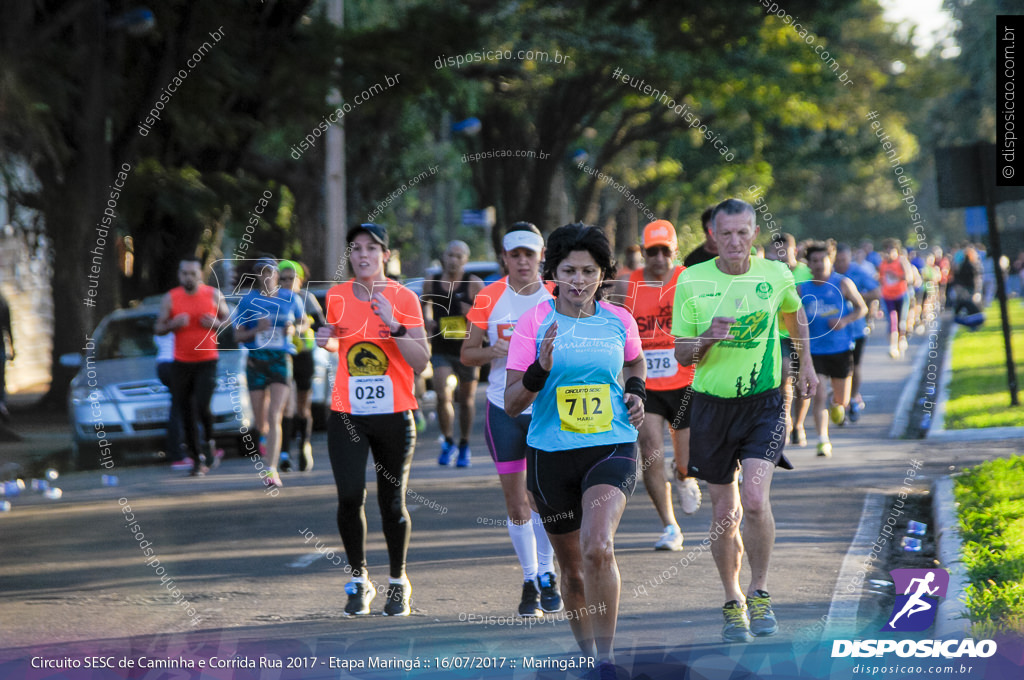 Circuito SESC de Caminhada e Corrida de Rua 2017 - Maringá