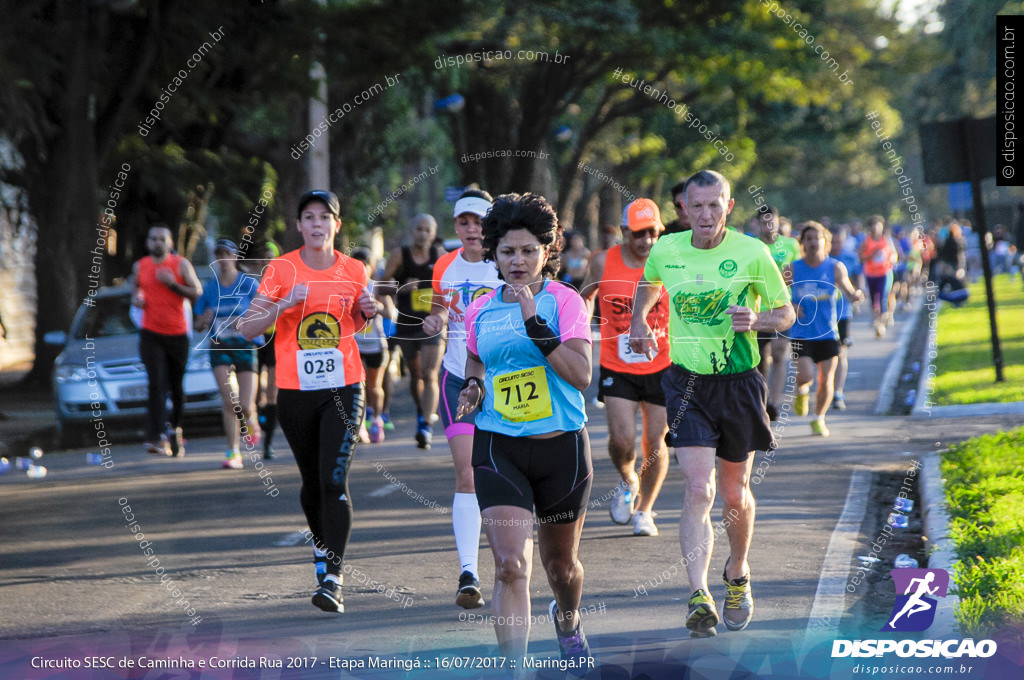 Circuito SESC de Caminhada e Corrida de Rua 2017 - Maringá