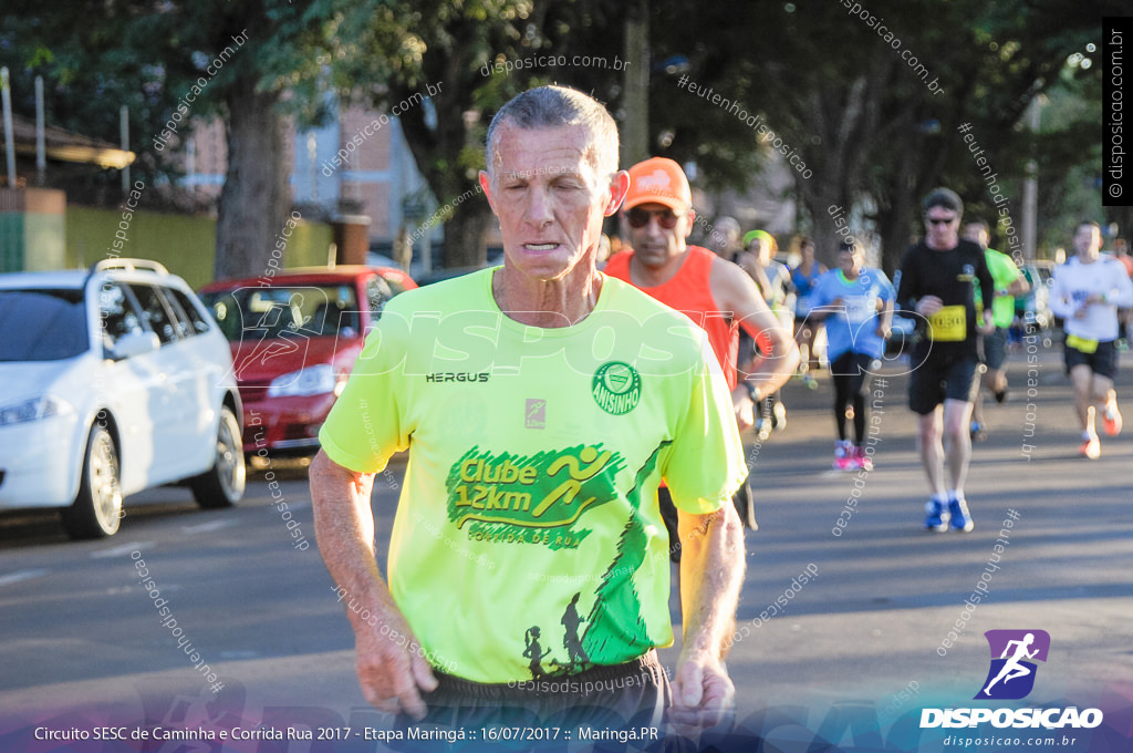 Circuito SESC de Caminhada e Corrida de Rua 2017 - Maringá