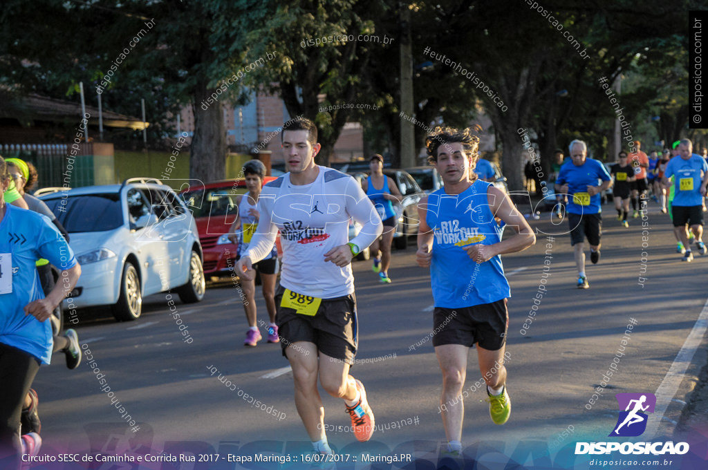 Circuito SESC de Caminhada e Corrida de Rua 2017 - Maringá