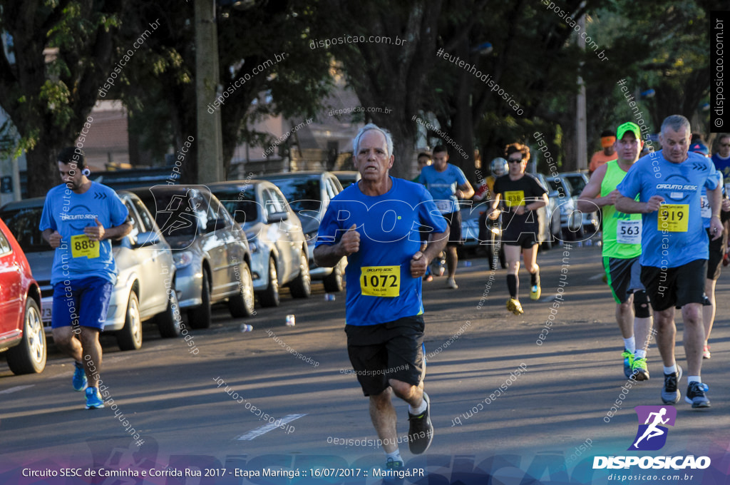 Circuito SESC de Caminhada e Corrida de Rua 2017 - Maringá