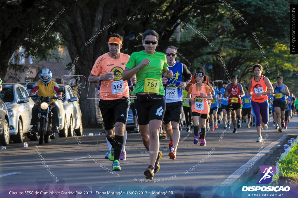 Circuito SESC de Caminhada e Corrida de Rua 2017 - Maringá