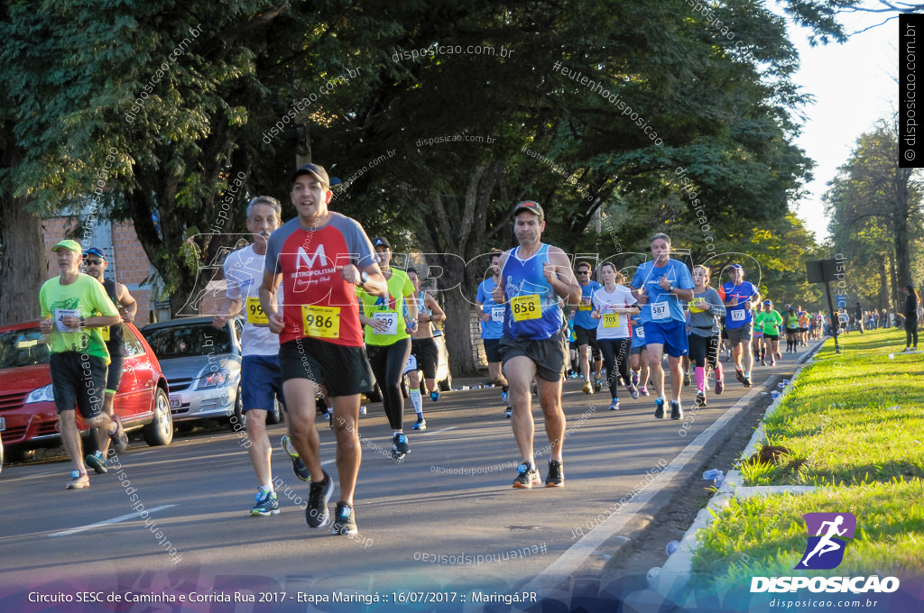 Circuito SESC de Caminhada e Corrida de Rua 2017 - Maringá