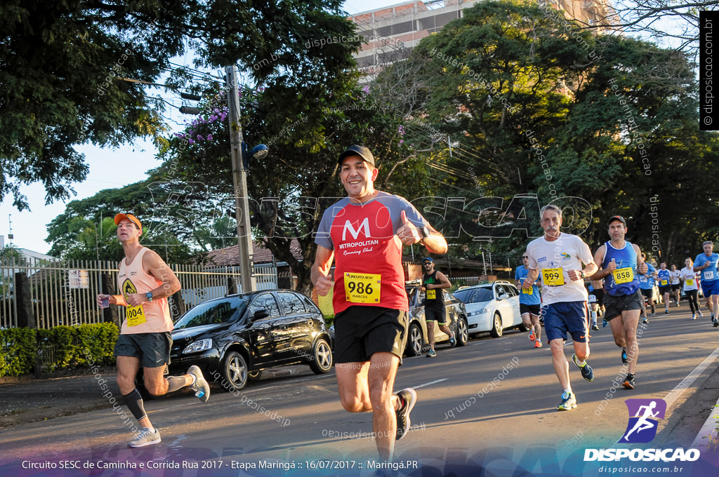 Circuito SESC de Caminhada e Corrida de Rua 2017 - Maringá