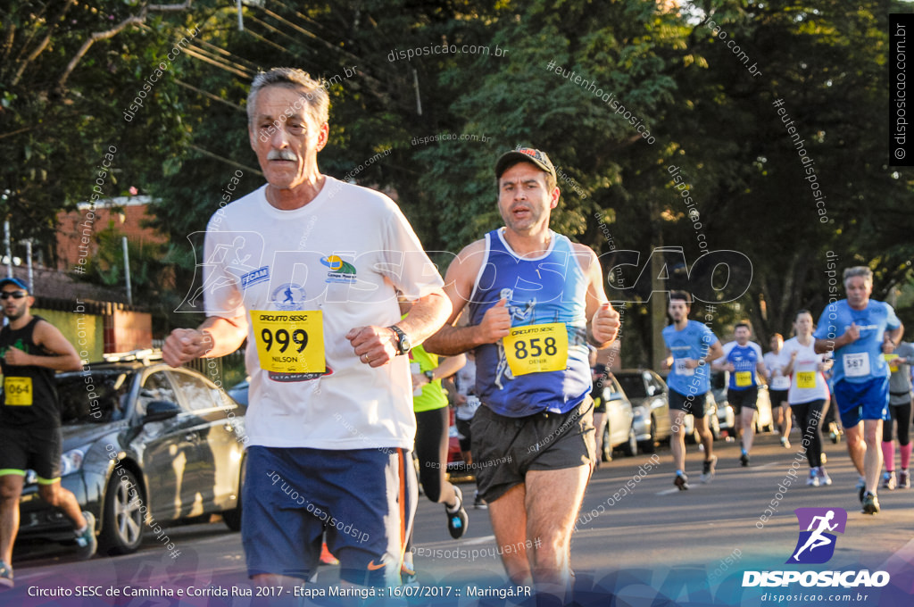 Circuito SESC de Caminhada e Corrida de Rua 2017 - Maringá