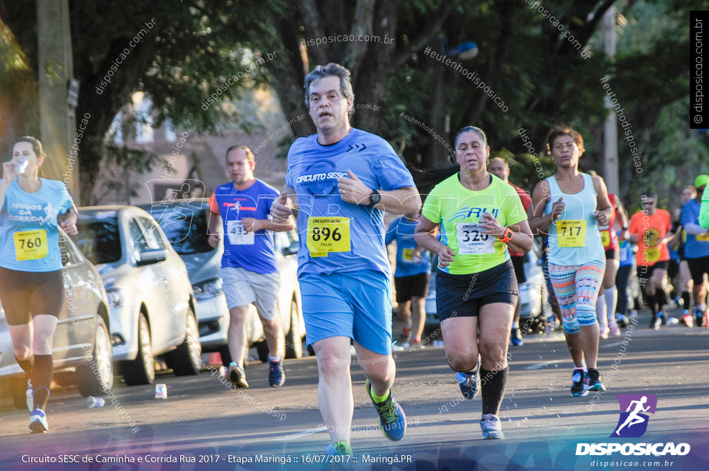 Circuito SESC de Caminhada e Corrida de Rua 2017 - Maringá