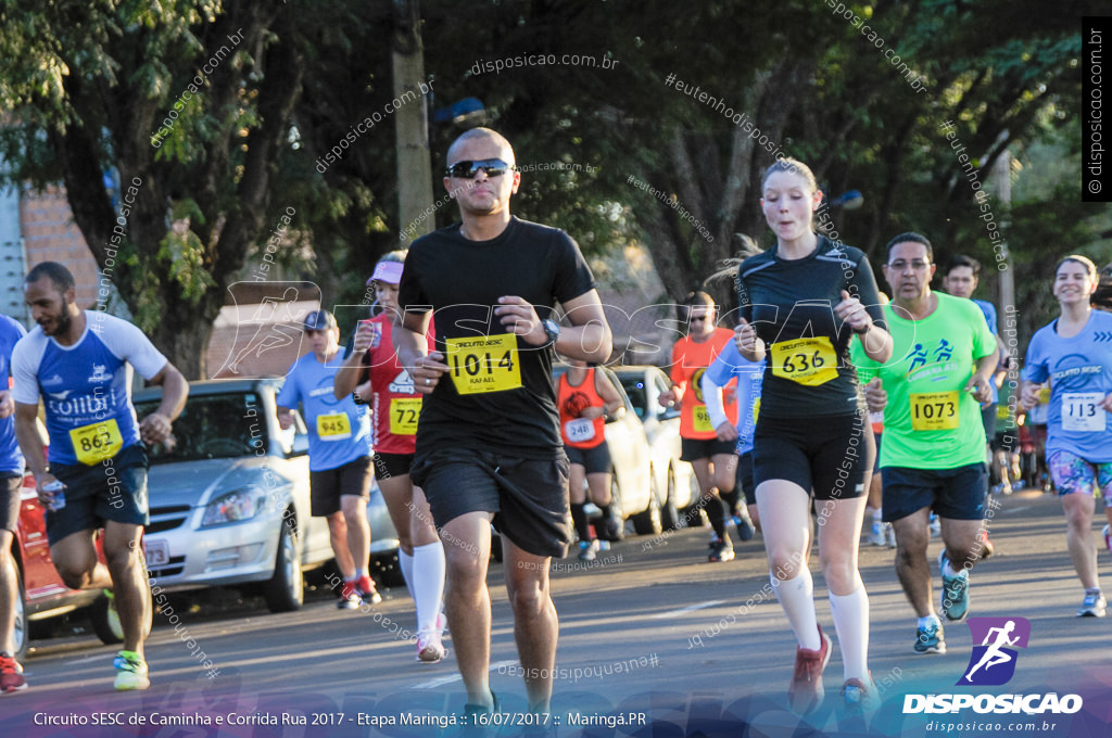 Circuito SESC de Caminhada e Corrida de Rua 2017 - Maringá