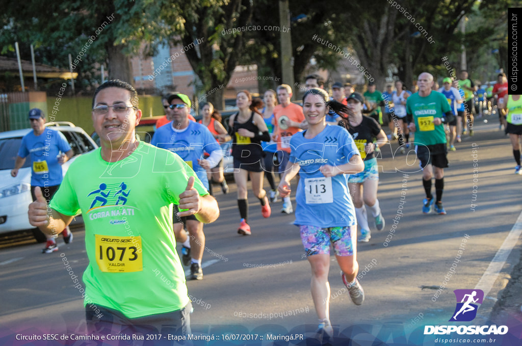 Circuito SESC de Caminhada e Corrida de Rua 2017 - Maringá