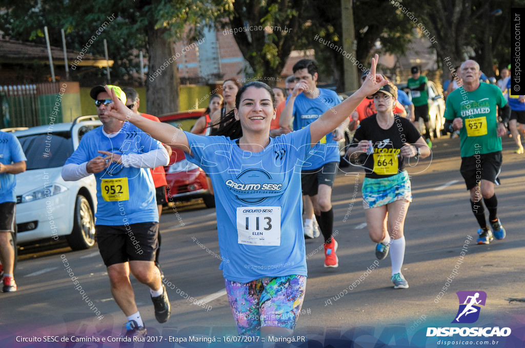 Circuito SESC de Caminhada e Corrida de Rua 2017 - Maringá