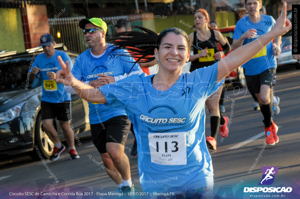 Circuito SESC de Caminhada e Corrida de Rua 2017 - Maringá