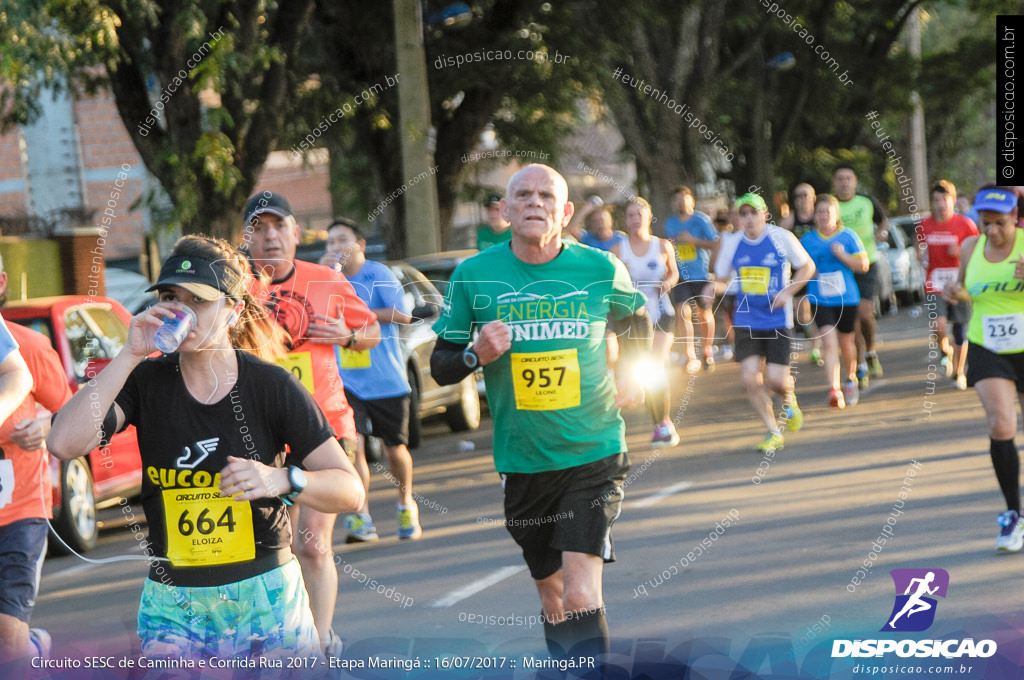 Circuito SESC de Caminhada e Corrida de Rua 2017 - Maringá