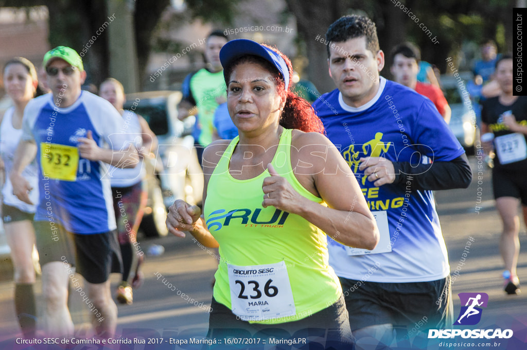 Circuito SESC de Caminhada e Corrida de Rua 2017 - Maringá