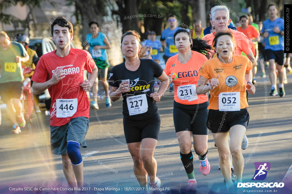 Circuito SESC de Caminhada e Corrida de Rua 2017 - Maringá