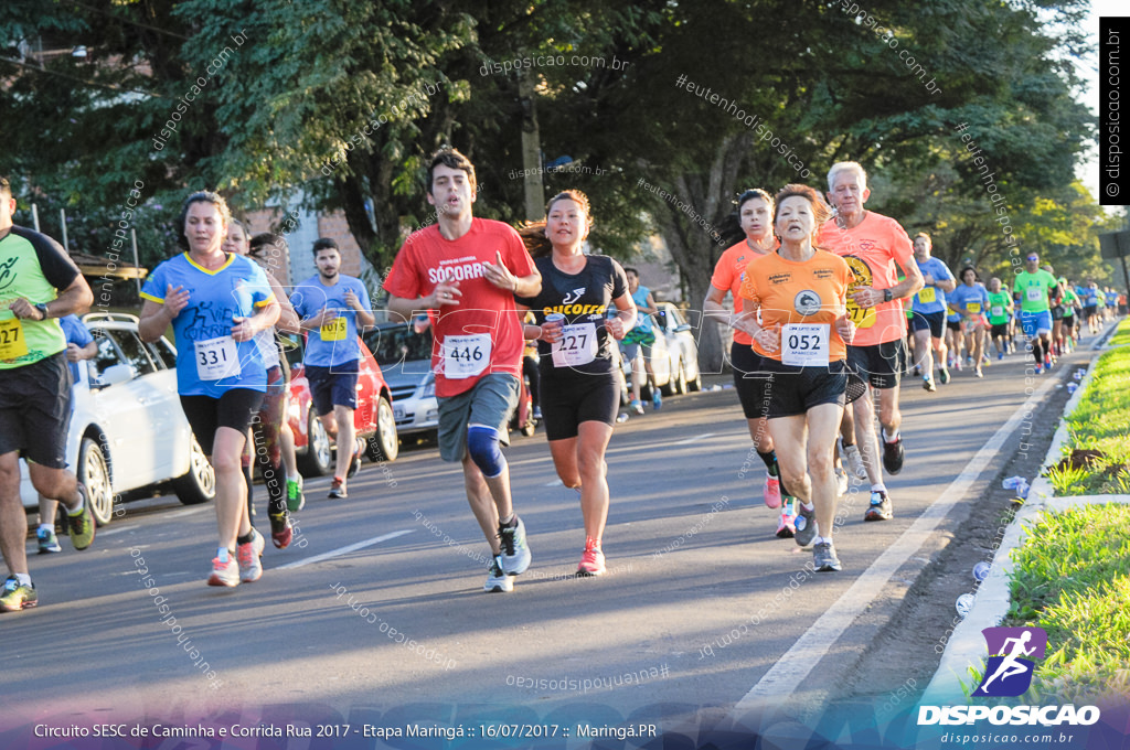 Circuito SESC de Caminhada e Corrida de Rua 2017 - Maringá