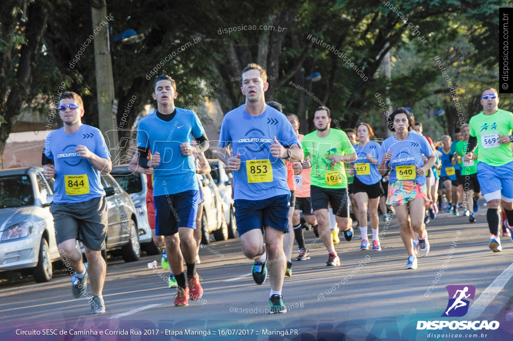 Circuito SESC de Caminhada e Corrida de Rua 2017 - Maringá