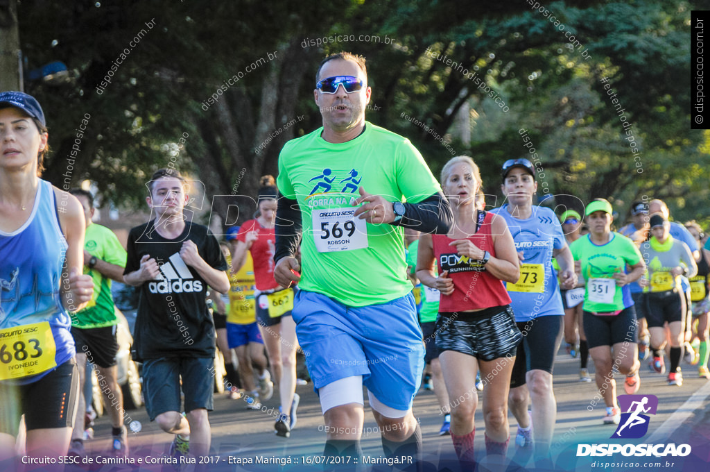 Circuito SESC de Caminhada e Corrida de Rua 2017 - Maringá