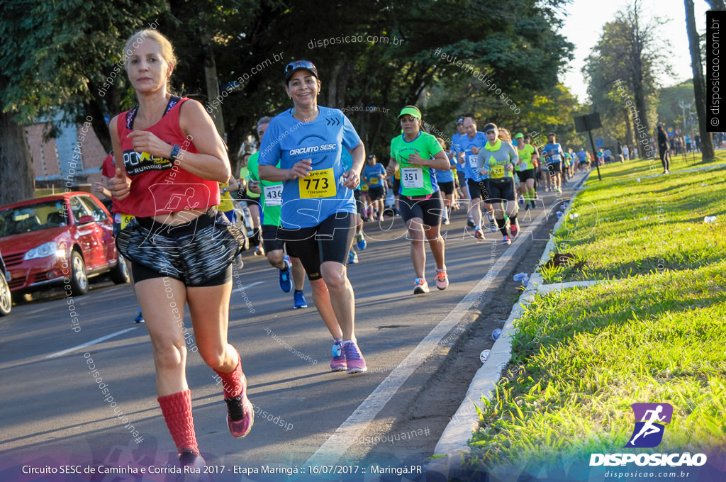 Circuito SESC de Caminhada e Corrida de Rua 2017 - Maringá