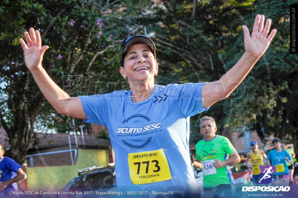 Circuito SESC de Caminhada e Corrida de Rua 2017 - Maringá