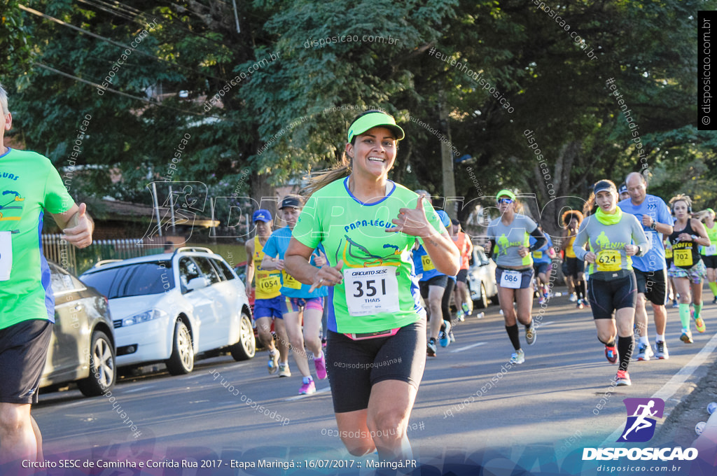 Circuito SESC de Caminhada e Corrida de Rua 2017 - Maringá