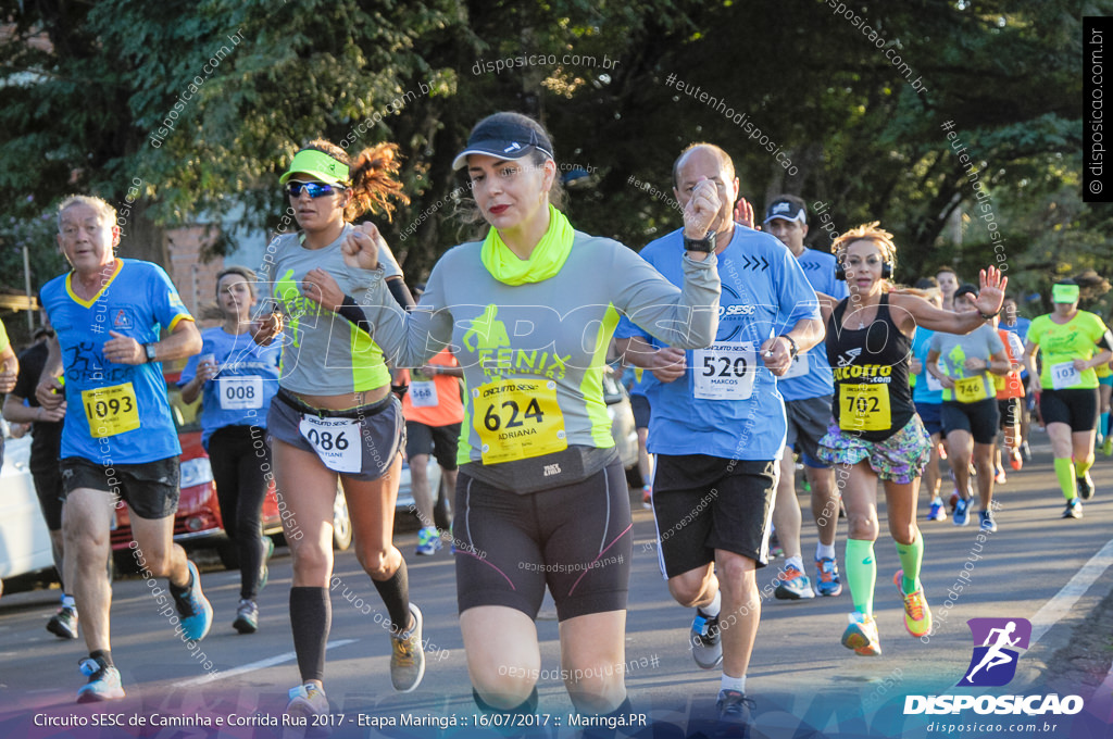 Circuito SESC de Caminhada e Corrida de Rua 2017 - Maringá