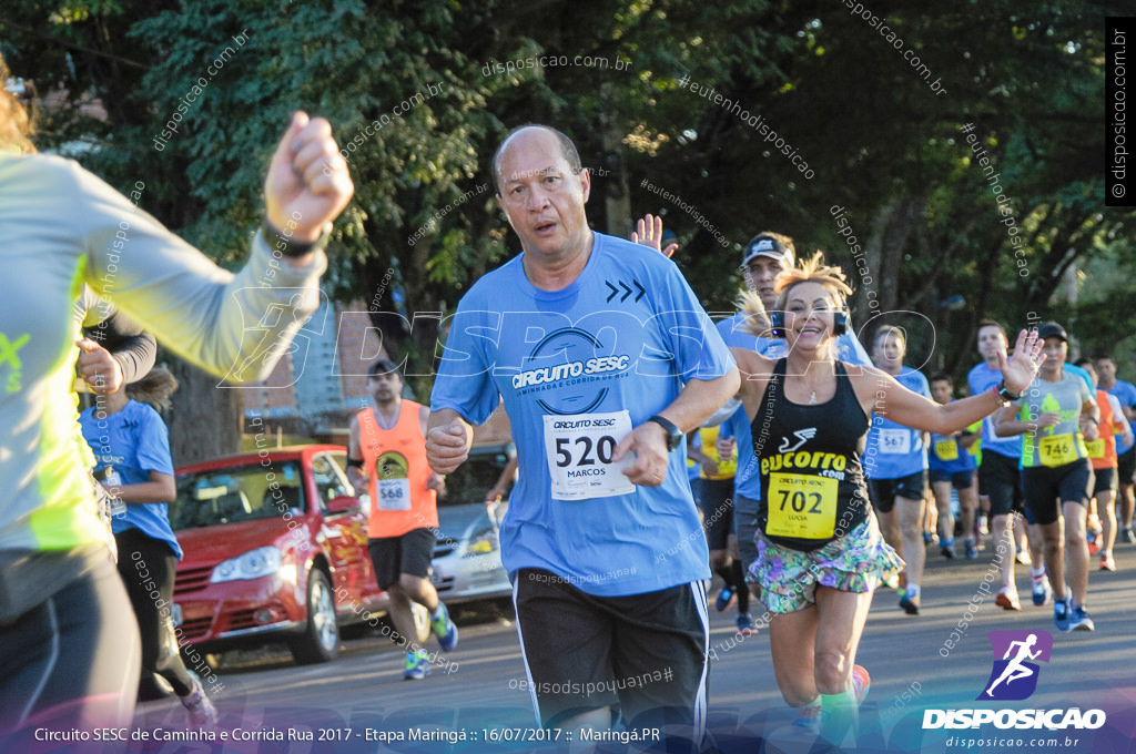 Circuito SESC de Caminhada e Corrida de Rua 2017 - Maringá