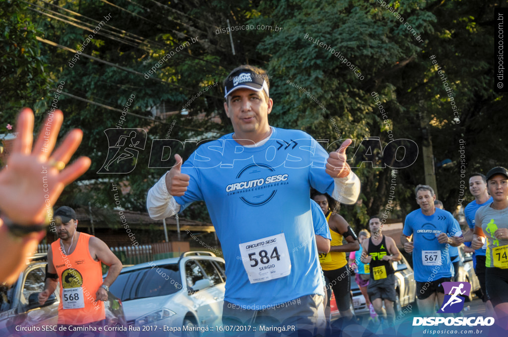 Circuito SESC de Caminhada e Corrida de Rua 2017 - Maringá