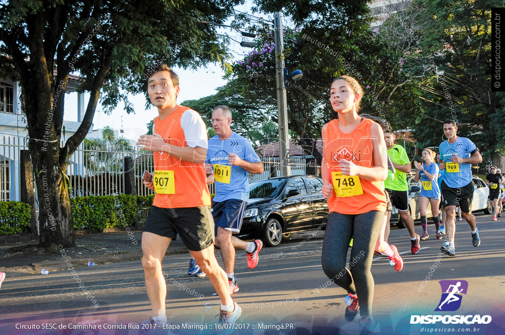 Circuito SESC de Caminhada e Corrida de Rua 2017 - Maringá