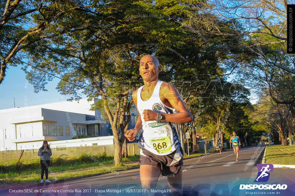 Circuito SESC de Caminhada e Corrida de Rua 2017 - Maringá