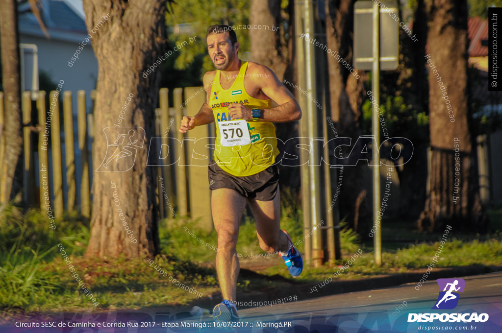 Circuito SESC de Caminhada e Corrida de Rua 2017 - Maringá