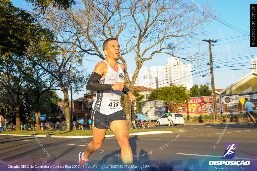 Circuito SESC de Caminhada e Corrida de Rua 2017 - Maringá