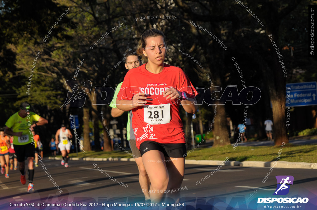 Circuito SESC de Caminhada e Corrida de Rua 2017 - Maringá