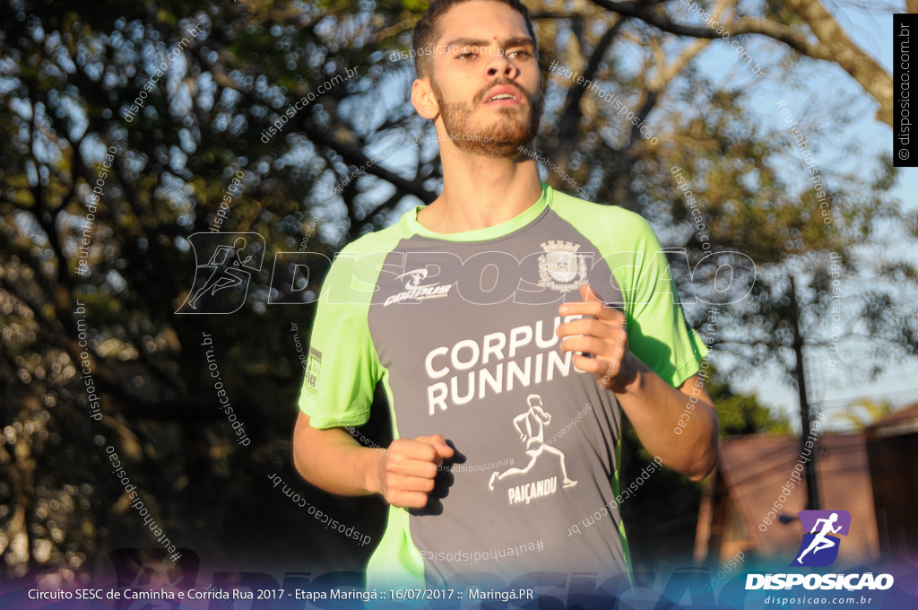 Circuito SESC de Caminhada e Corrida de Rua 2017 - Maringá