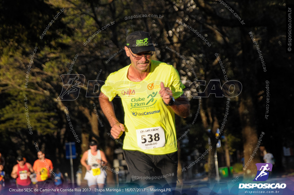 Circuito SESC de Caminhada e Corrida de Rua 2017 - Maringá