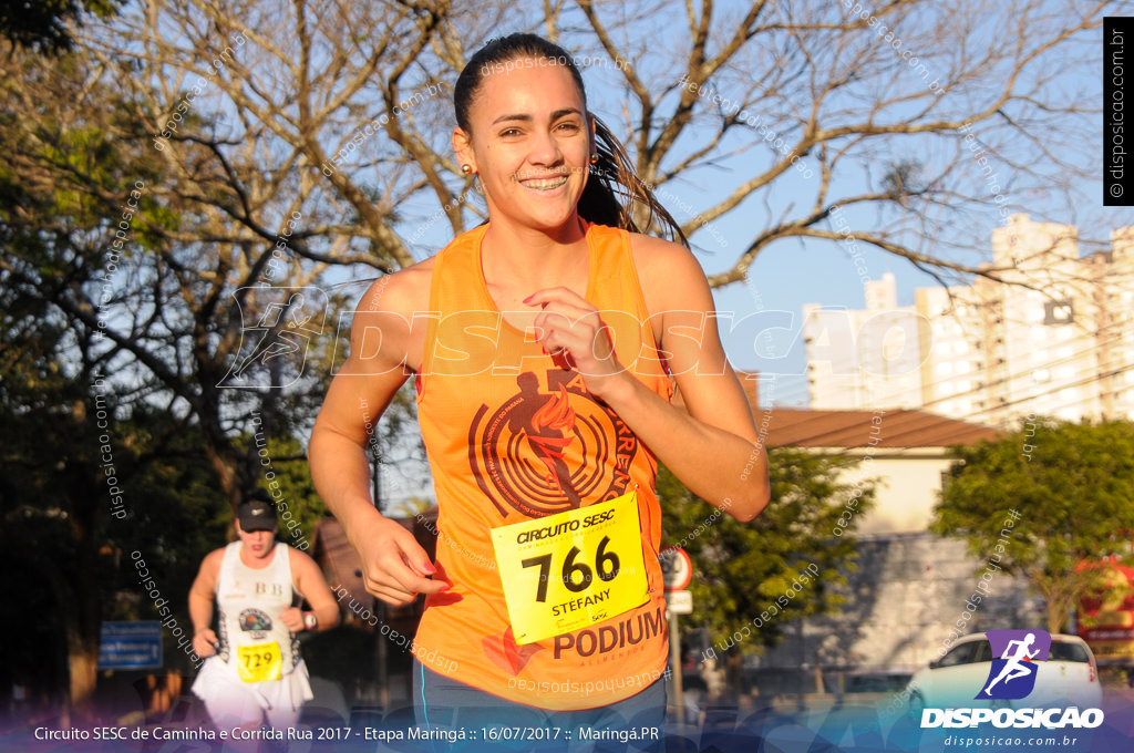 Circuito SESC de Caminhada e Corrida de Rua 2017 - Maringá