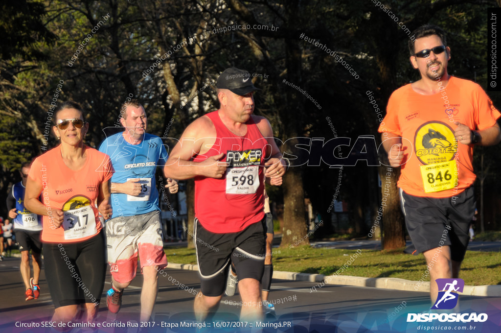 Circuito SESC de Caminhada e Corrida de Rua 2017 - Maringá