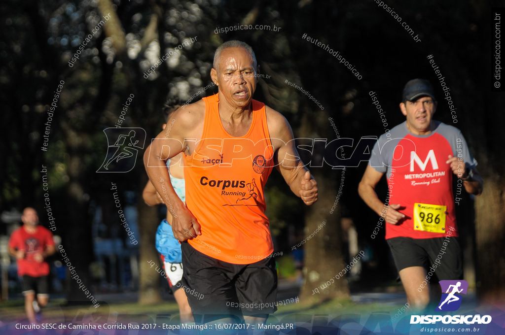 Circuito SESC de Caminhada e Corrida de Rua 2017 - Maringá