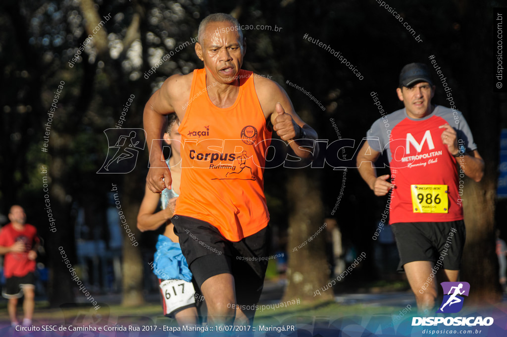 Circuito SESC de Caminhada e Corrida de Rua 2017 - Maringá