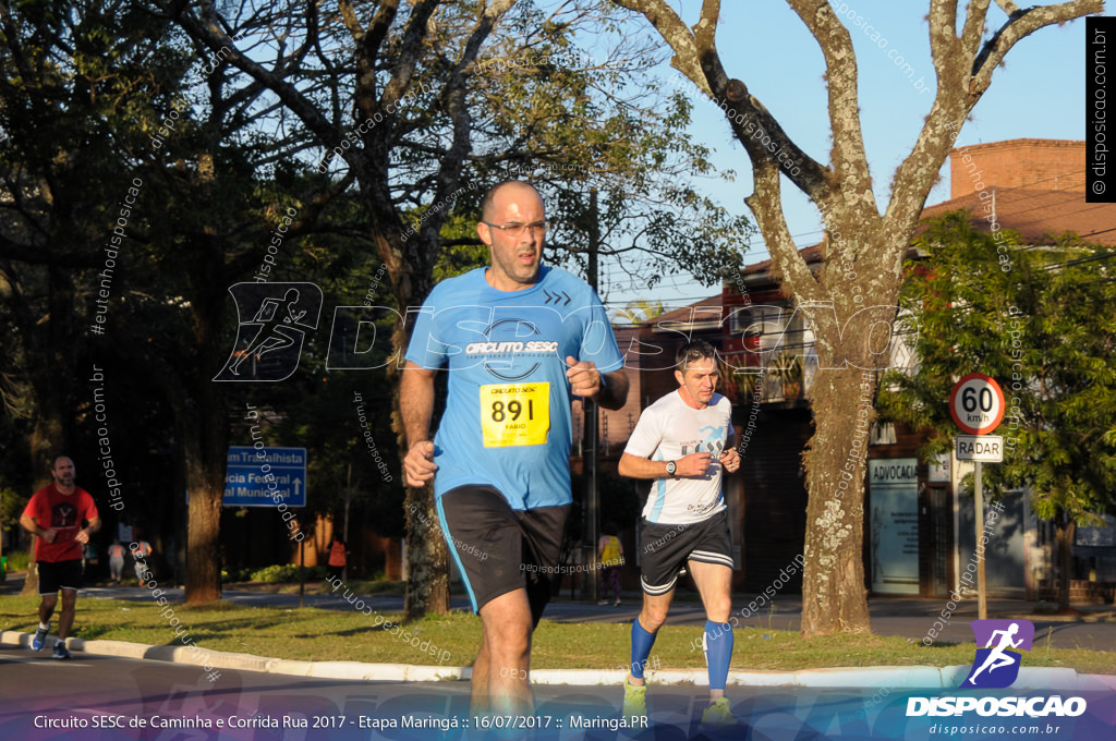 Circuito SESC de Caminhada e Corrida de Rua 2017 - Maringá