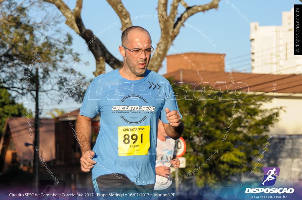 Circuito SESC de Caminhada e Corrida de Rua 2017 - Maringá