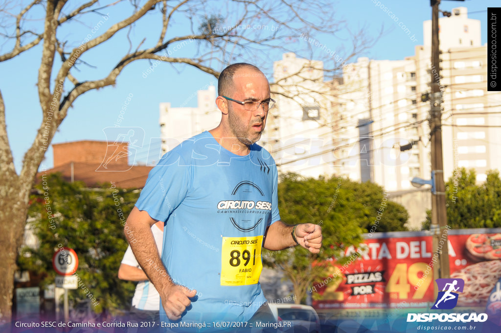 Circuito SESC de Caminhada e Corrida de Rua 2017 - Maringá